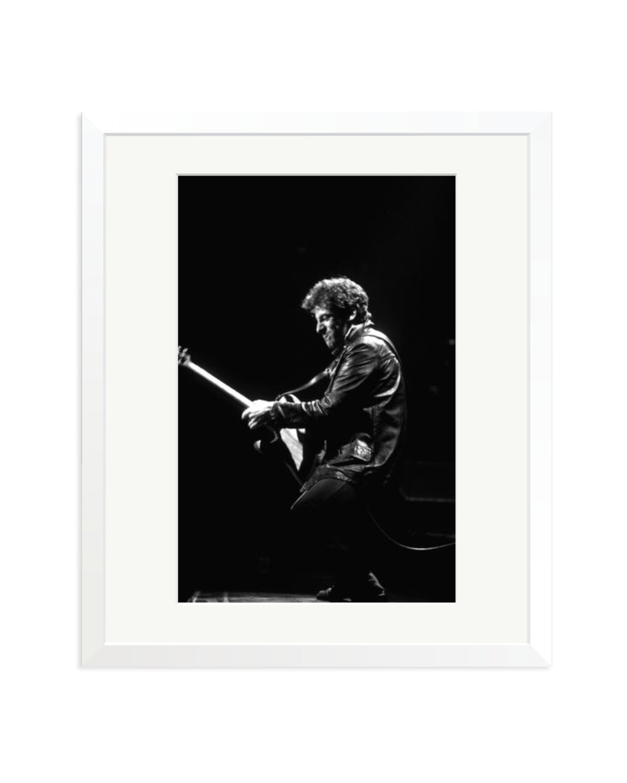 Bruce Springsteen In Detroit White / Large