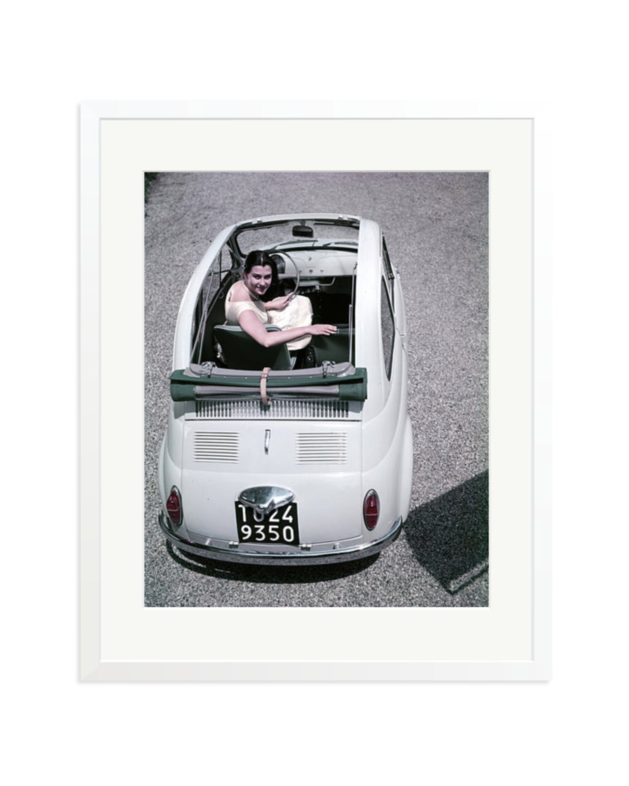 Fiat 500 - Woman Sunroof White / XL