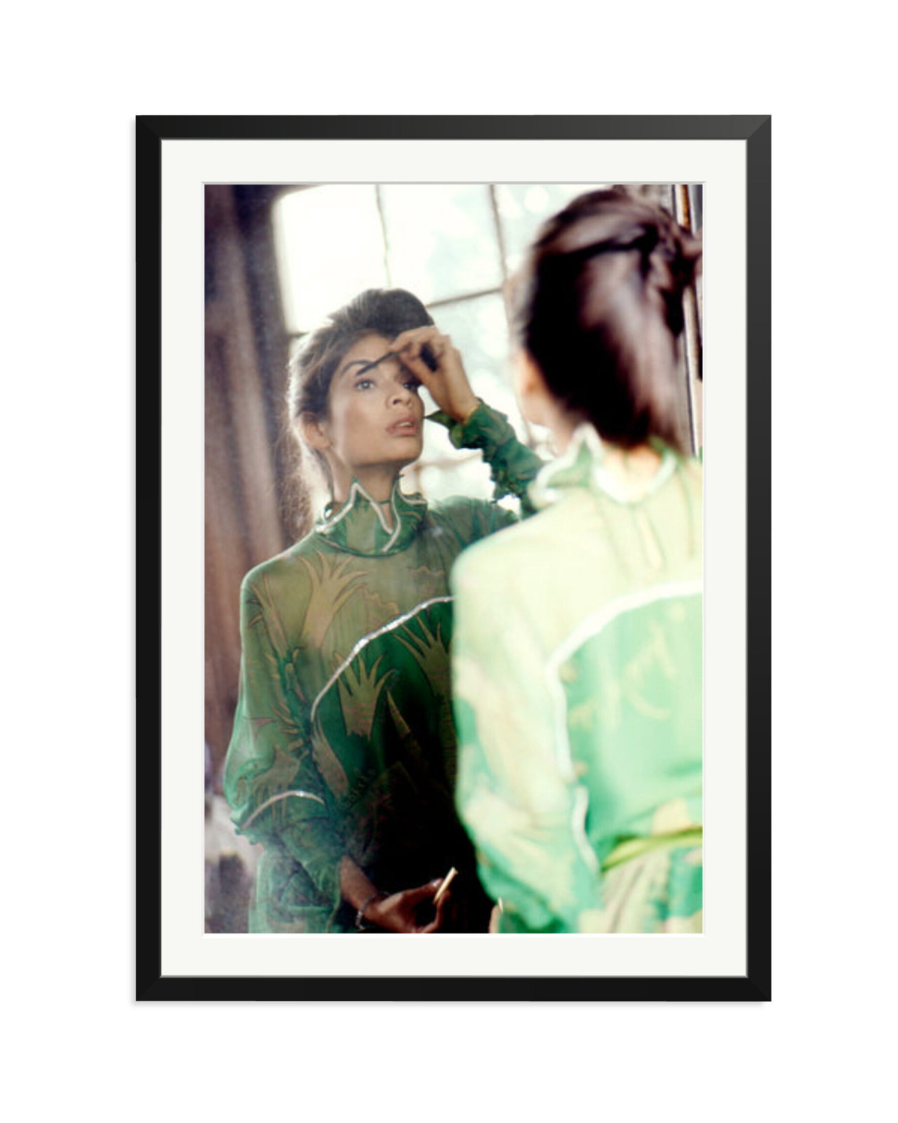 Bianca Jagger in Green Black / XXL