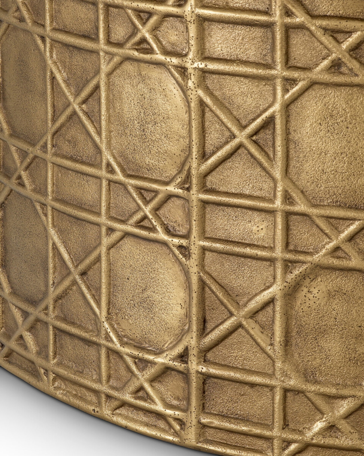 Laurenson Couchtisch antik Messing