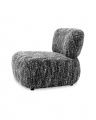 Leon Chair Bouclé Sonata Black