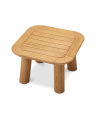 Weston side table natural teak