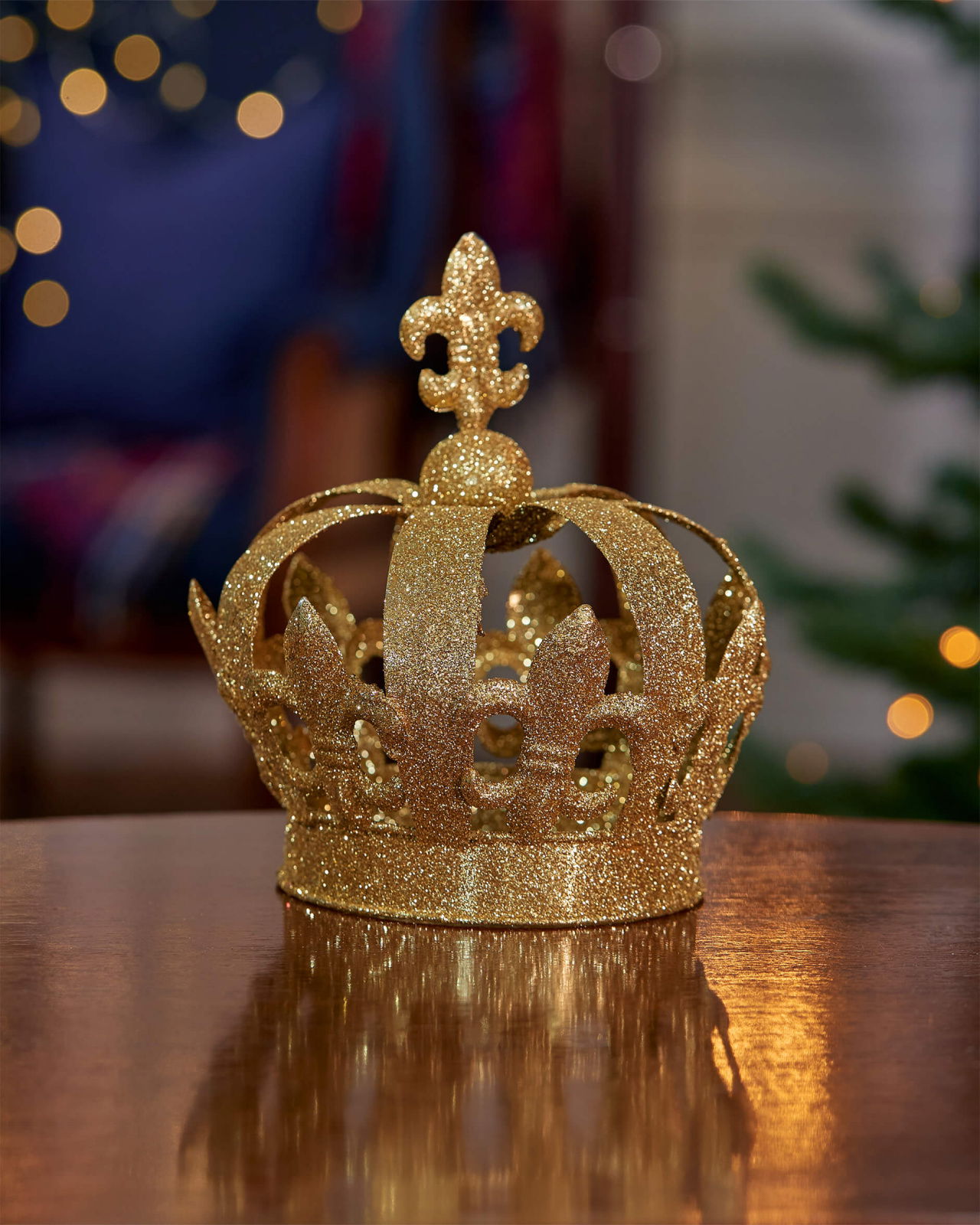 Regina krona juldekoration champagne