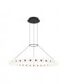 Orbet 36 Chandelier Nightshade Black