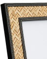 Taos photo frames black 2 pack