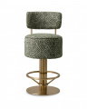 Carleton counter stool with back Camari Green