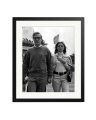 Michael Caine and Betsy Motte Black / Large