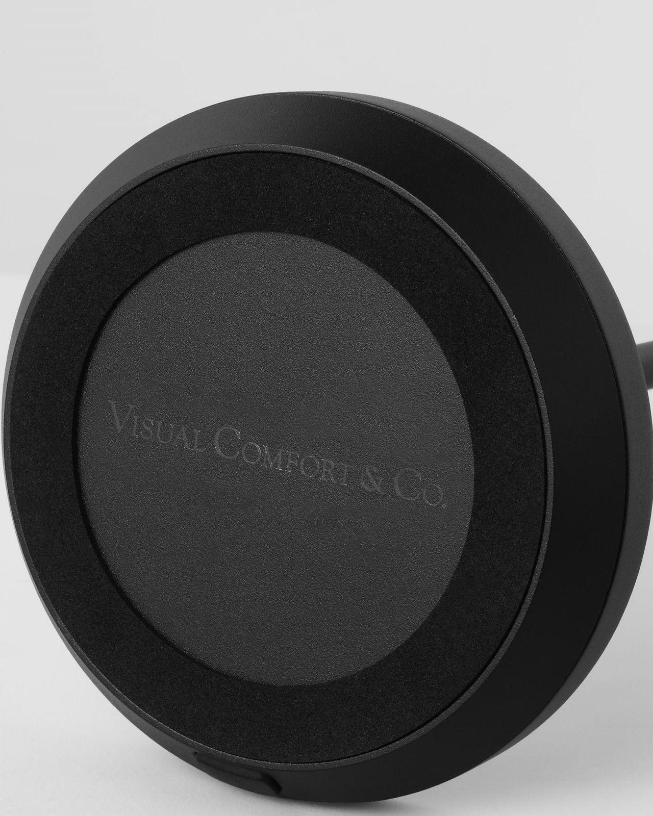 Doppia bordslampa uppladdningsbar svart