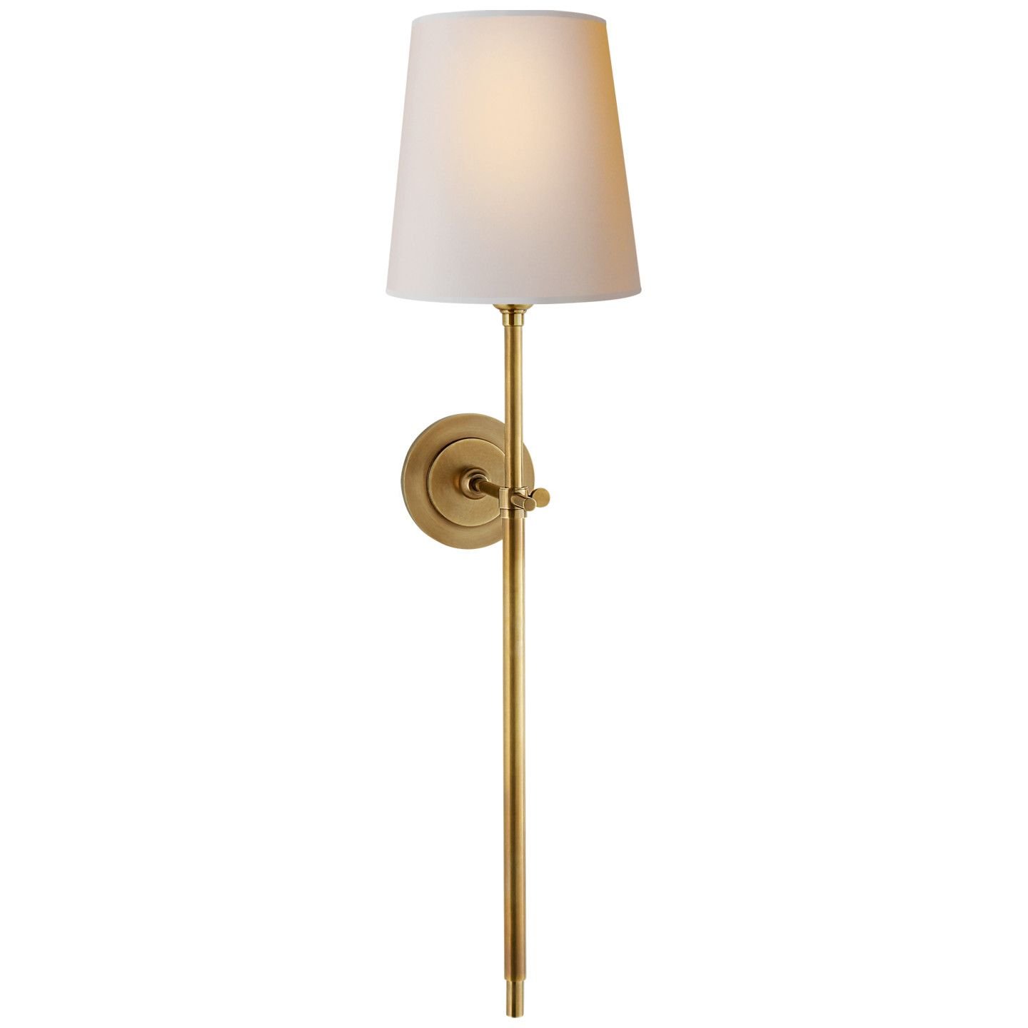 Bryant Large Tail Sconce Antique Brass