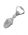 Acorn bottle opener silver