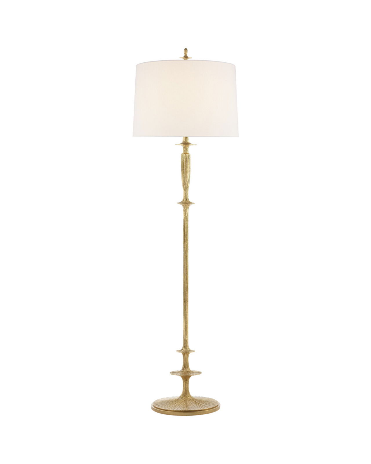 Lotus Floor Lamp Gilded