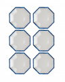 Bleu Jardin tallrik