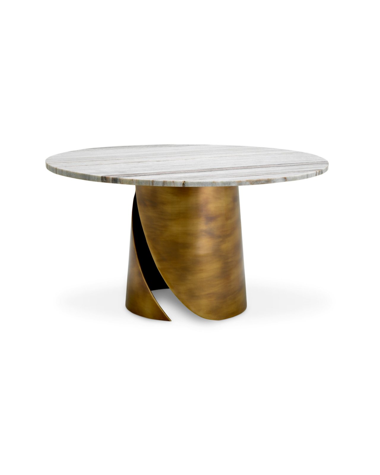 Nuova Coffee Table Vintage Brass