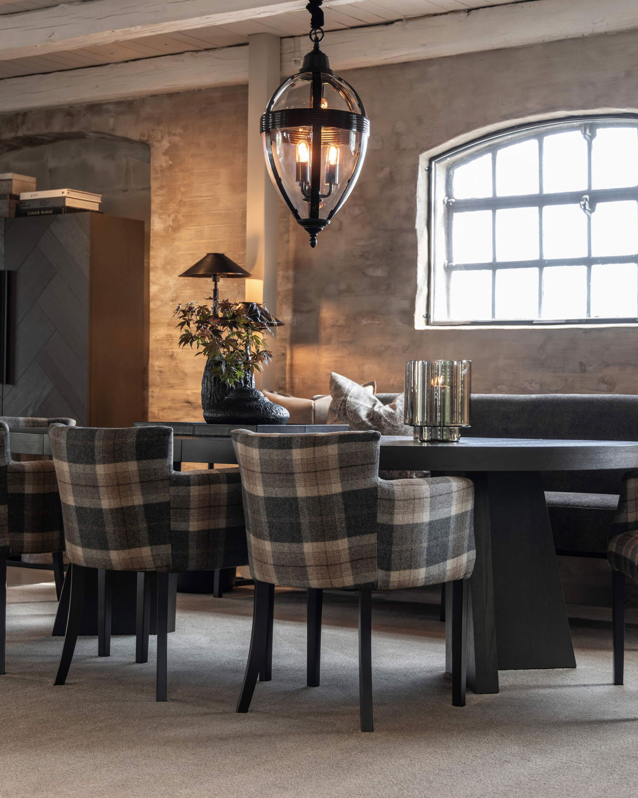 Timeless Drop taklampa svart