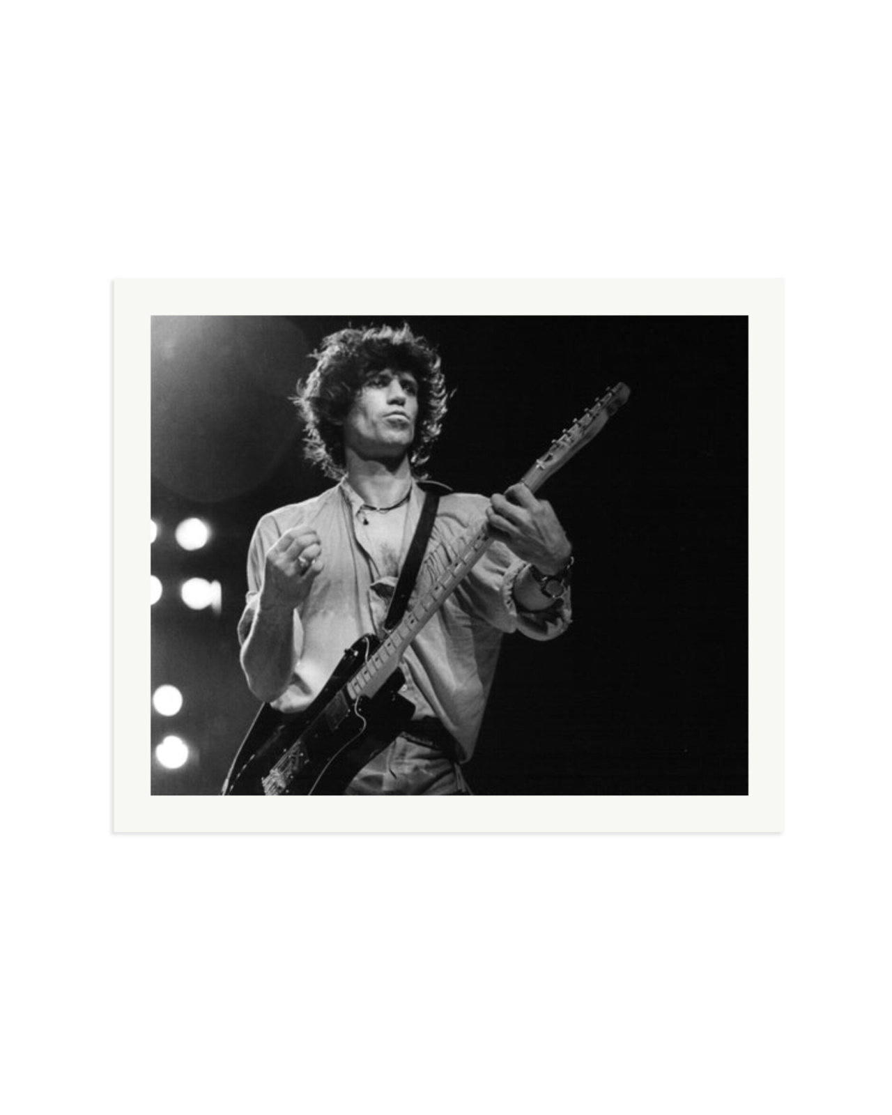 Keith Richards 1978 Print Only / XXL