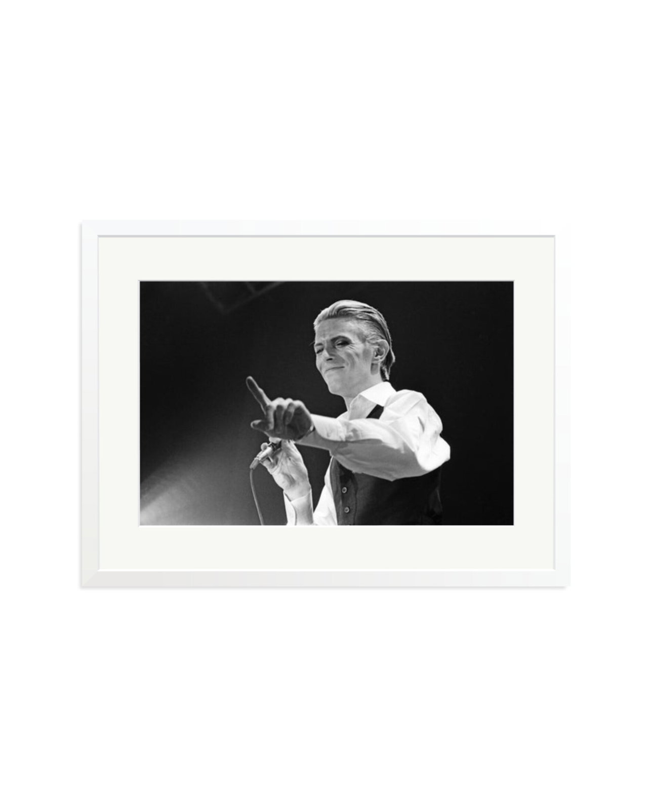 David Bowie Isolar Tour White / XL