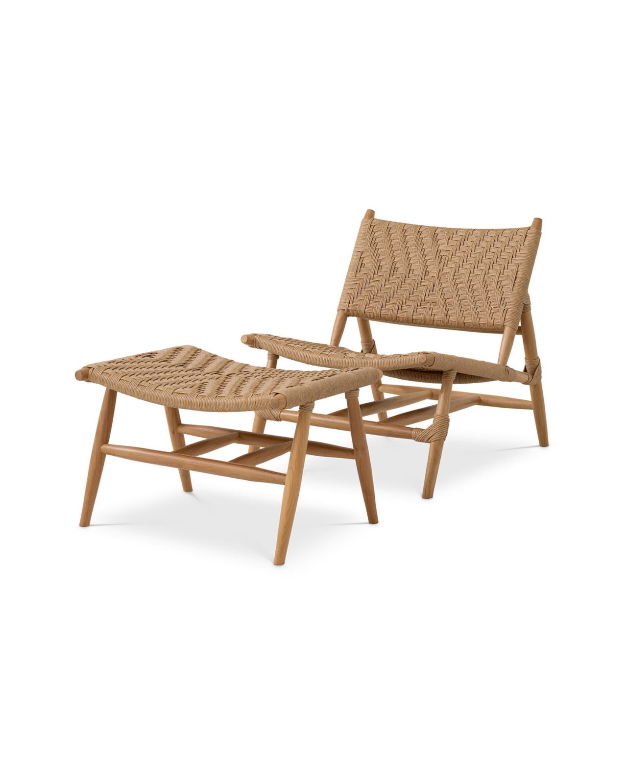 Laroc lænestol natural teak