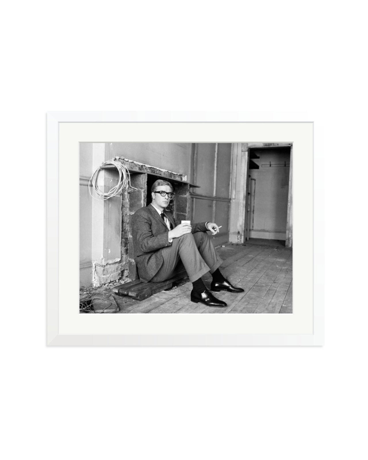 Michael Caine - The Ipcress File White / Large