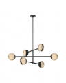 Melange 48" Multi-Positional Chandelier Bronze