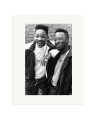 DJ Jazzy Jeff & The Fresh Prince Will Smith Print Only / Medium