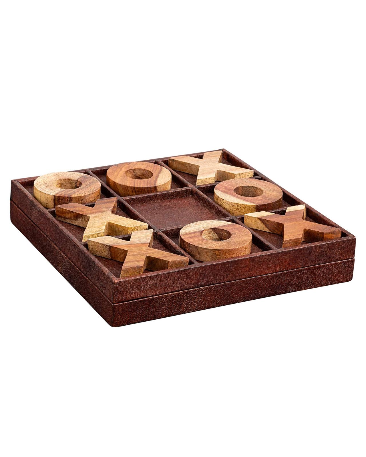 Mendoza tic-tac-toe brown OUTLET