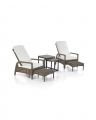 Tampa Sunchair With Anson Side Table