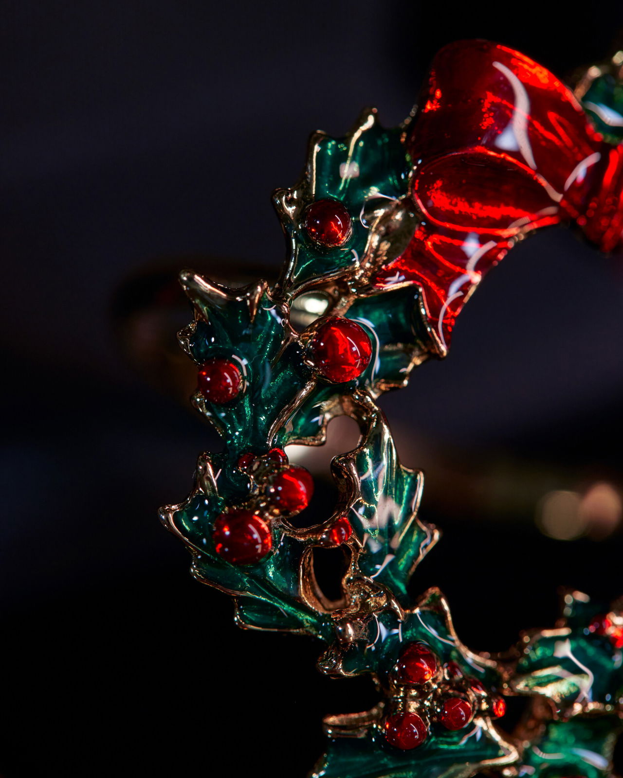 Rosette krans servettring