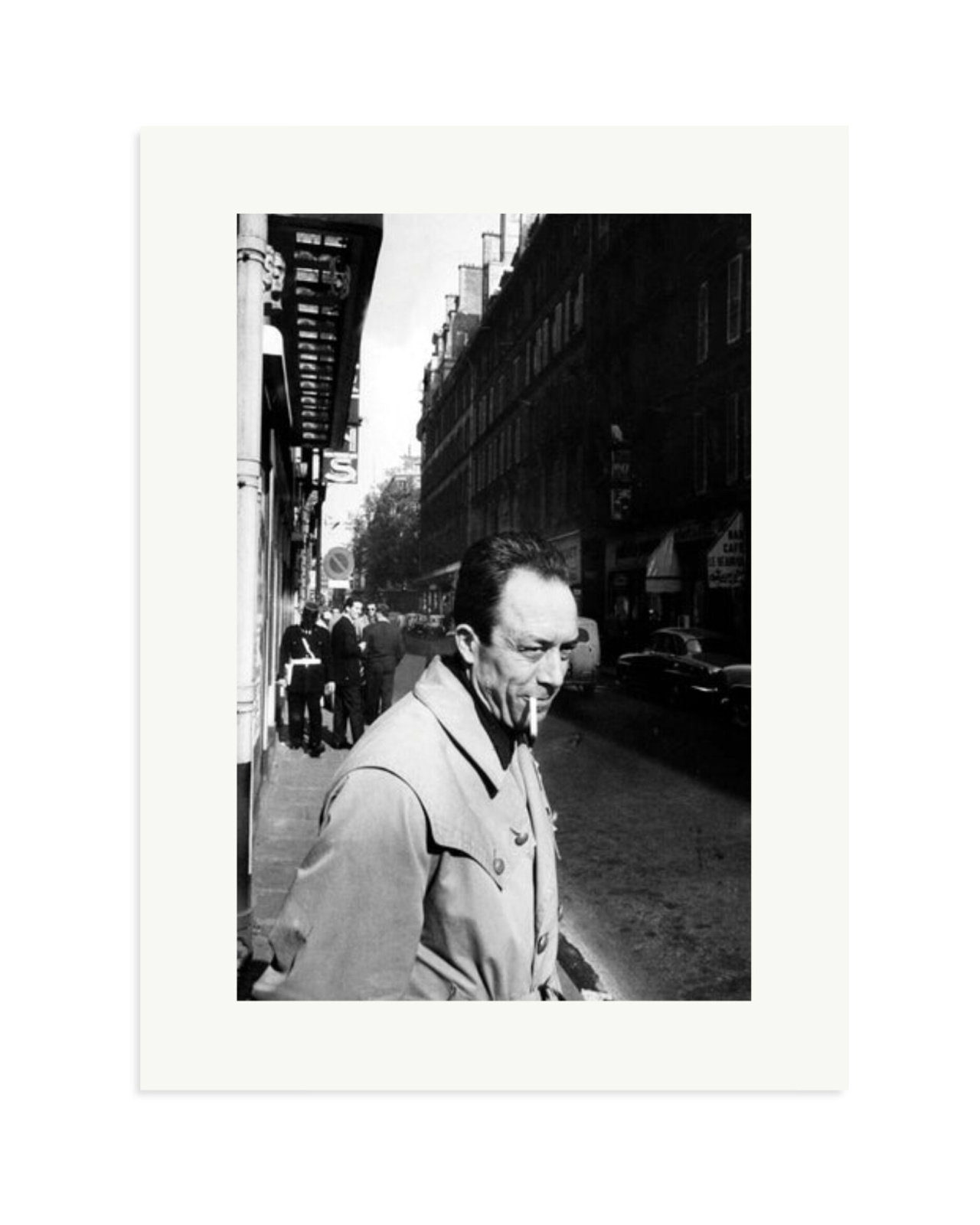Albert Camus, 1957 Print Only / XL