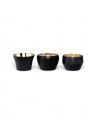 Kin Tealight Holders Black 3-pack