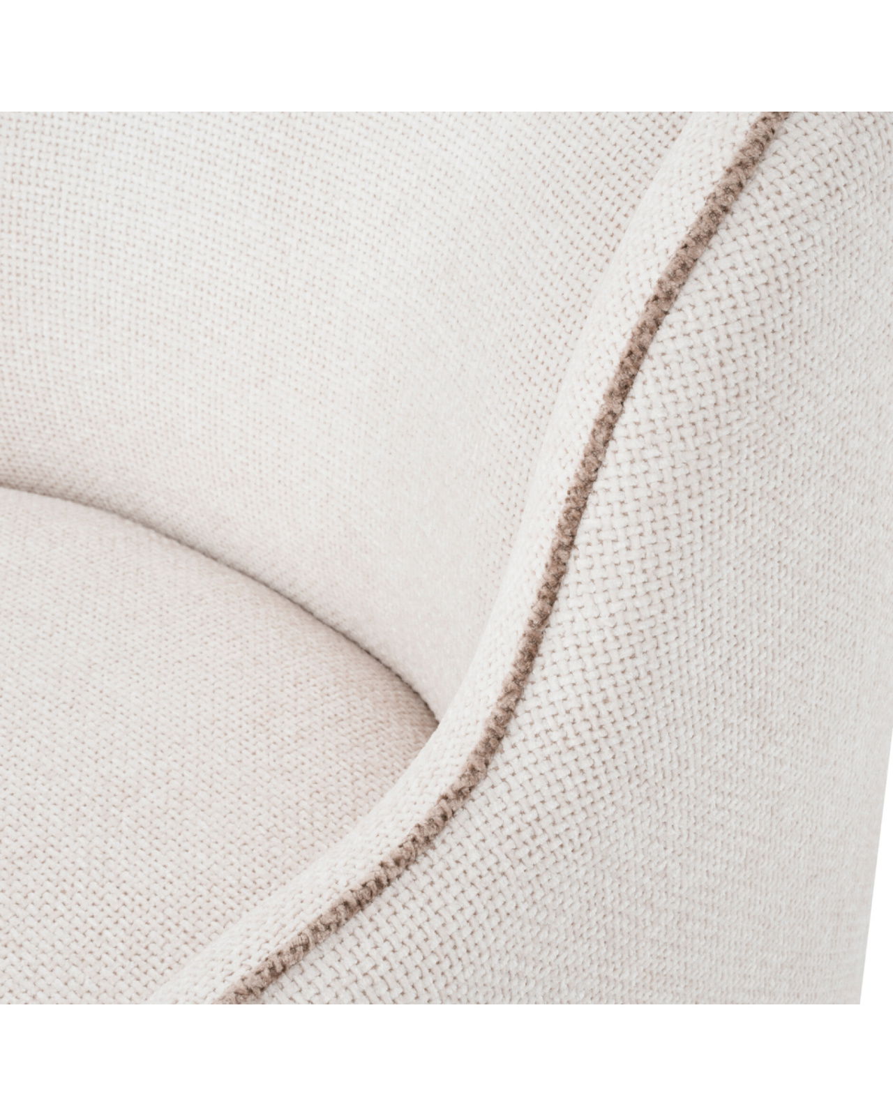 Barrier fåtölj lyssa off-white höger