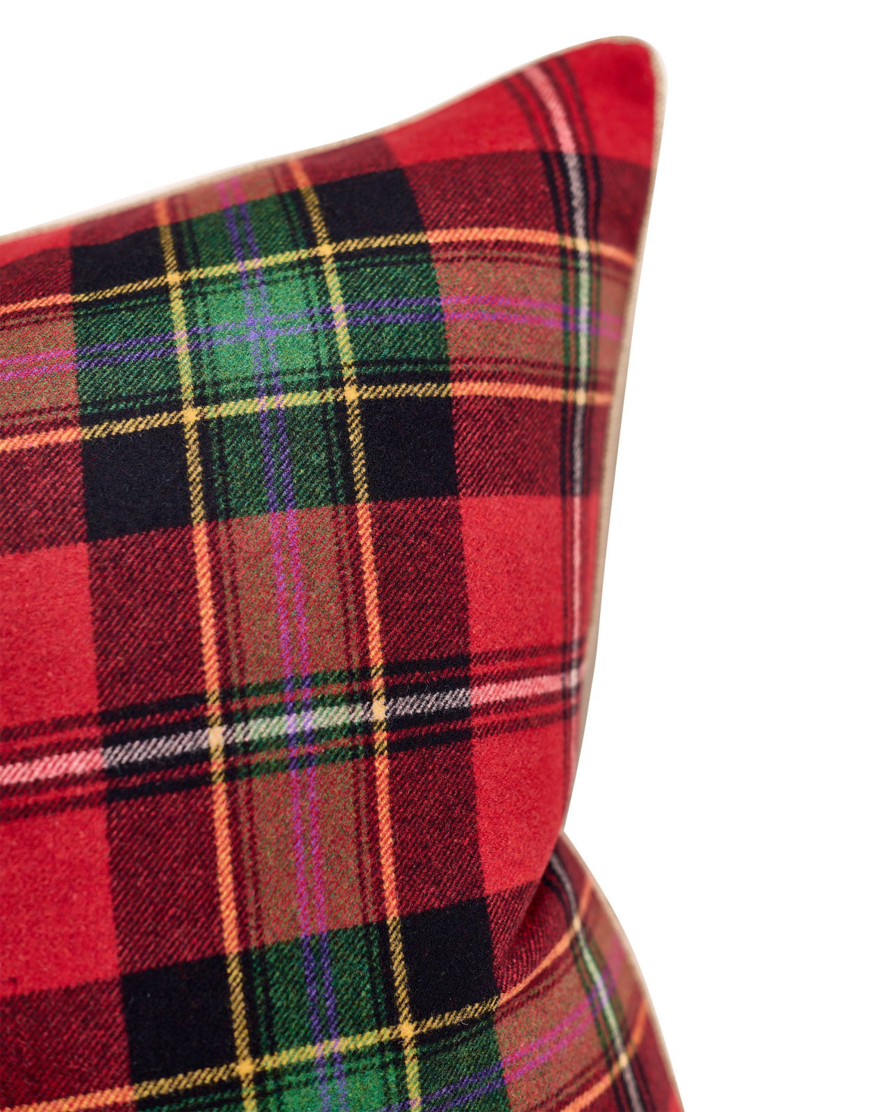 Dunmore Plaid Cushion Cover Currant