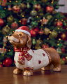 Lucky hund juledekoration