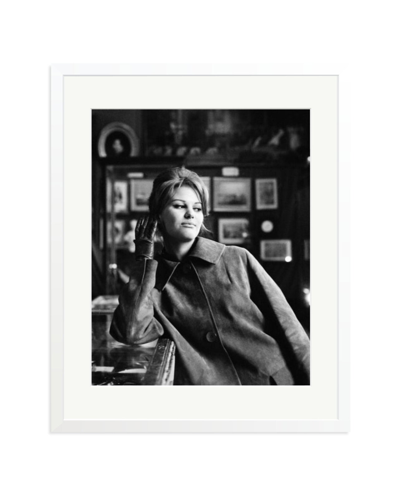 Claudia Cardinale Cafe Time White / XL