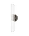 Rowe vägglampa nickel