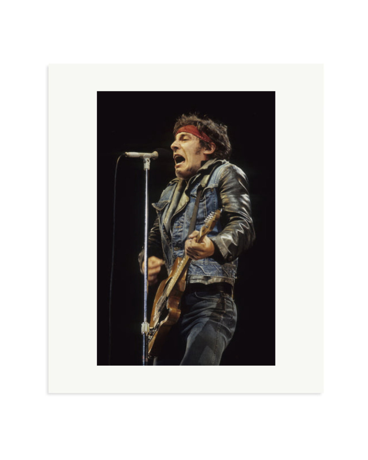 Springsteen live at The Oakland Print Only / Large