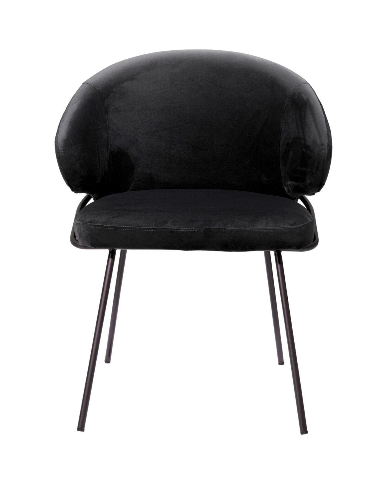 Kinley spisestol roche black velvet