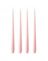 Kroonkaarsen Roze Kwarts set van 4