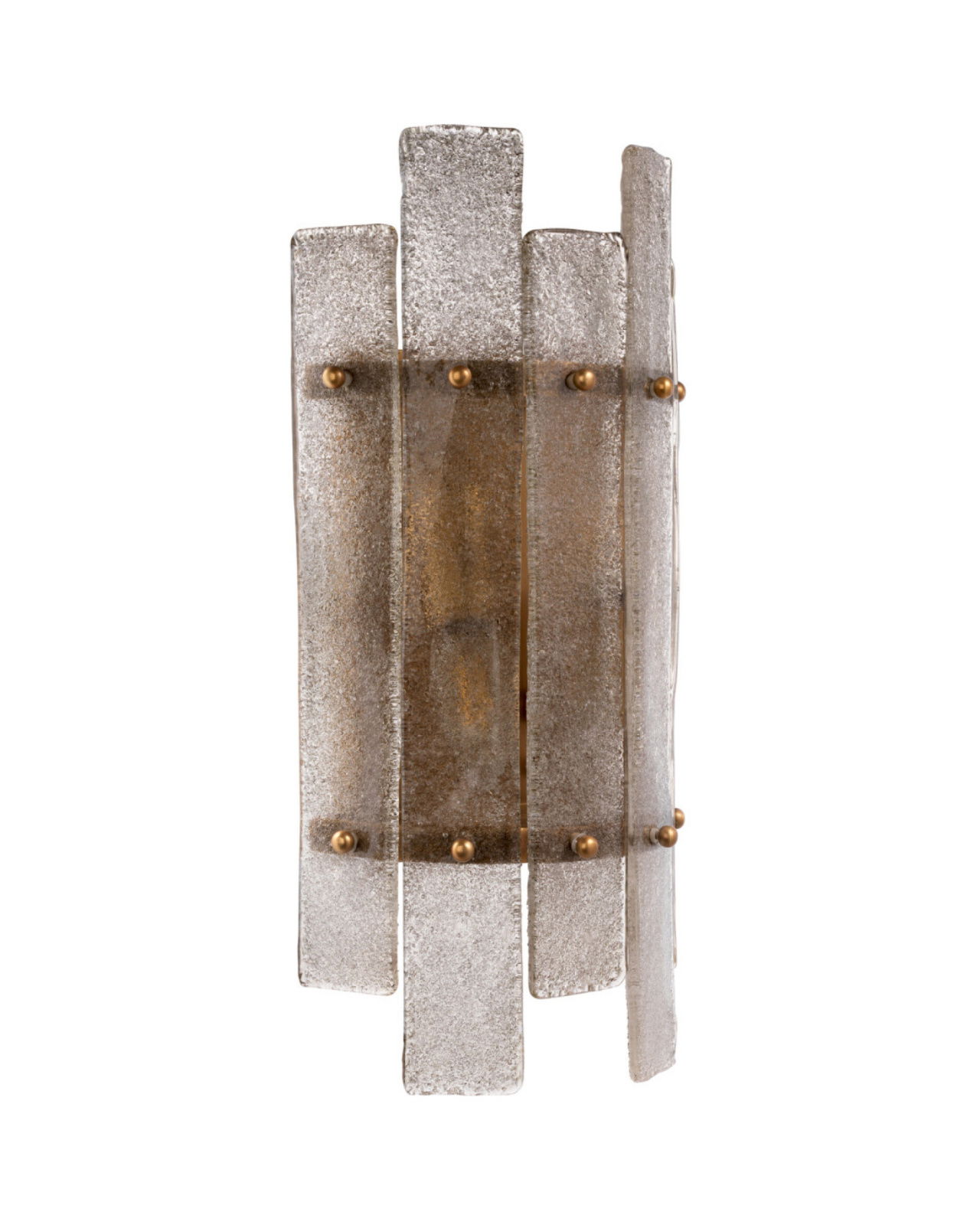 Caprera wandlamp antiek messing