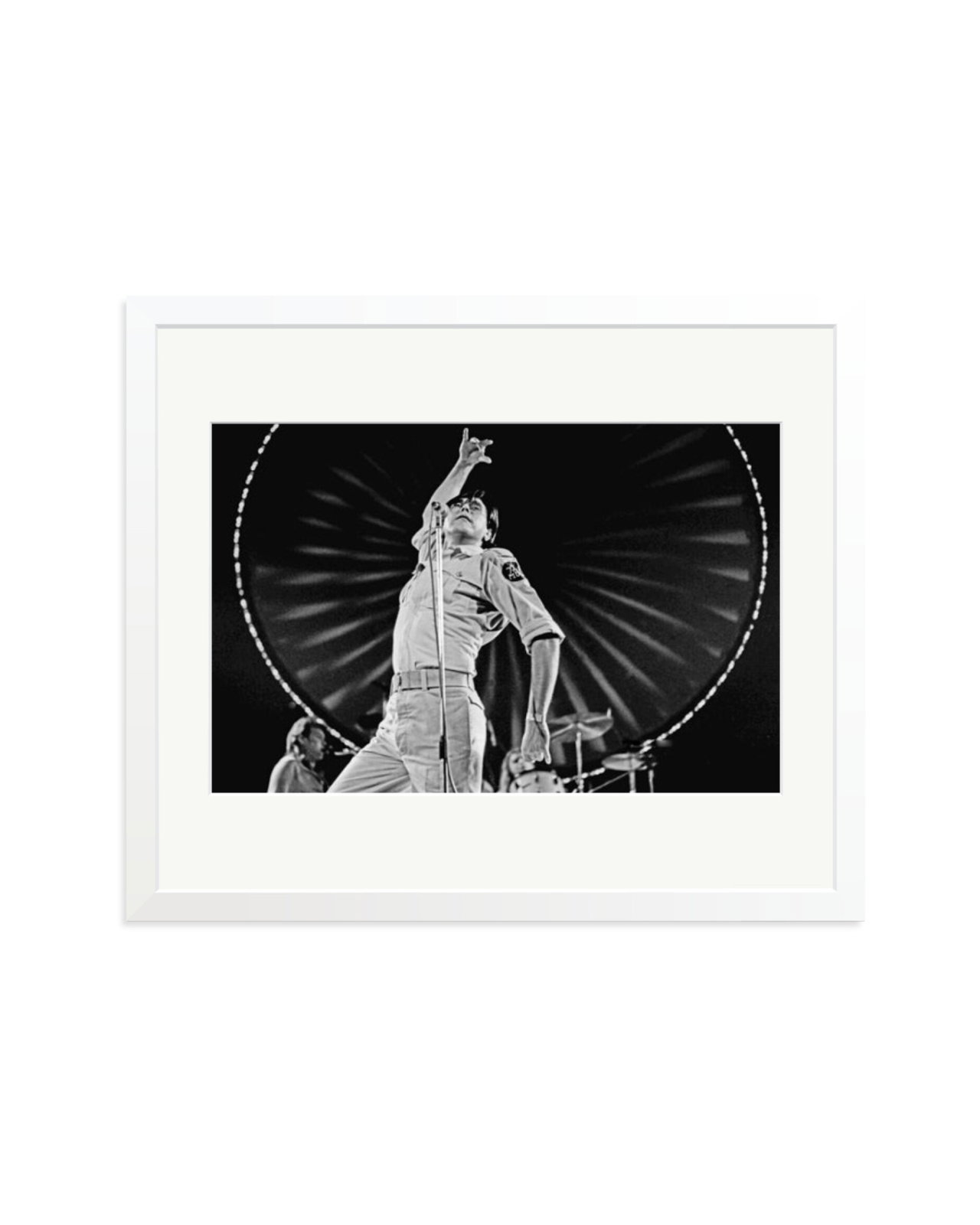 Bryan Ferry of Roxy Music 1975 White / Large