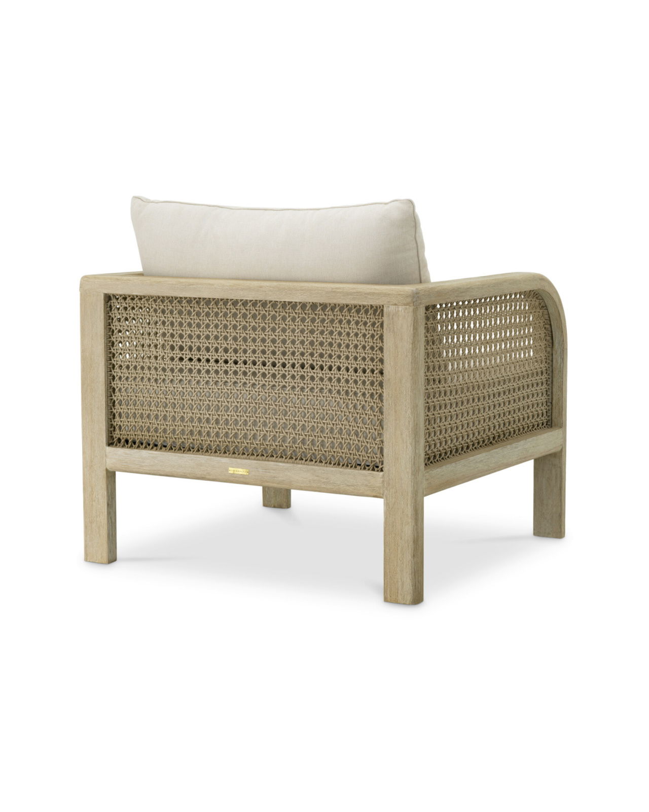 Julian fåtölj viola sand