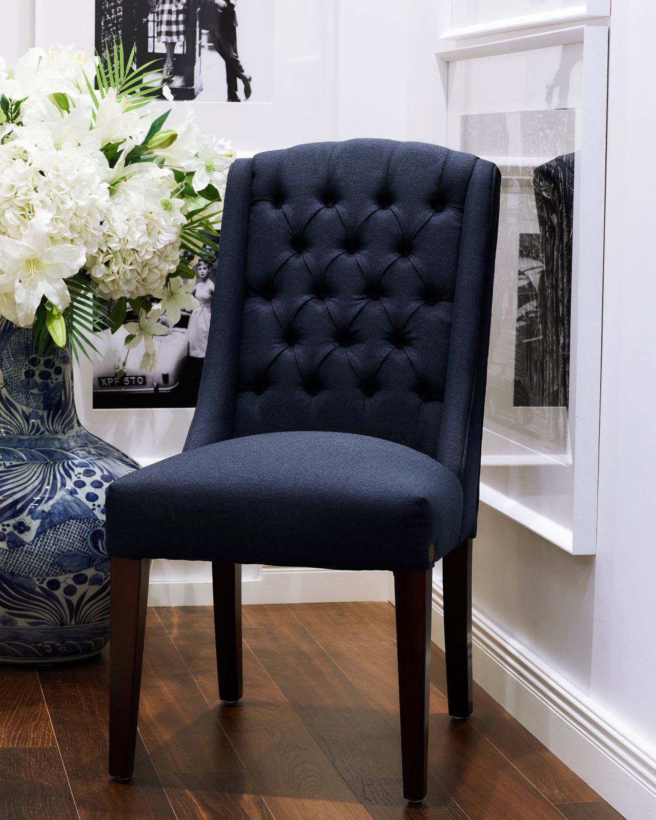 Newport Venice matstol indigo