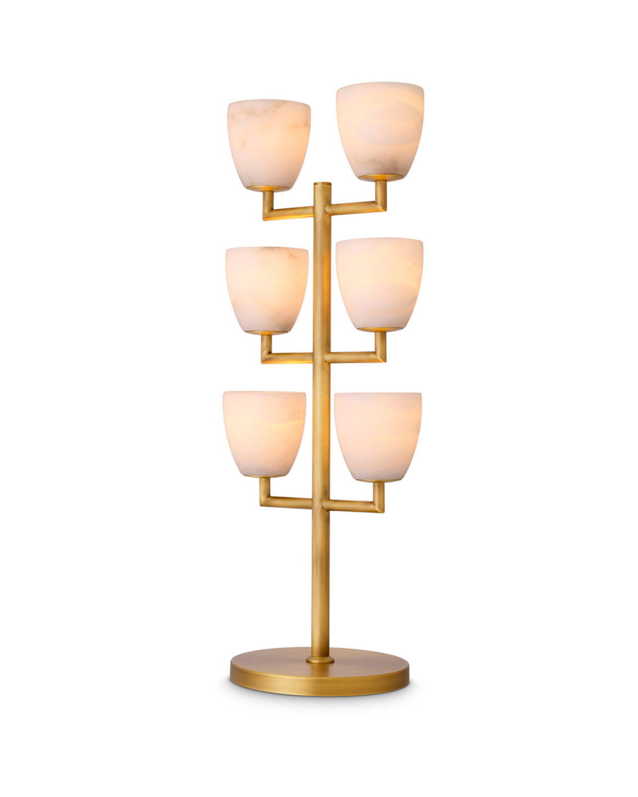 Valerius Table Lamp Antique Brass