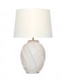 Idalia 28" Sculpted Table Lamp White