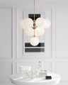 Cristol Tiered Pendant Antique Brass