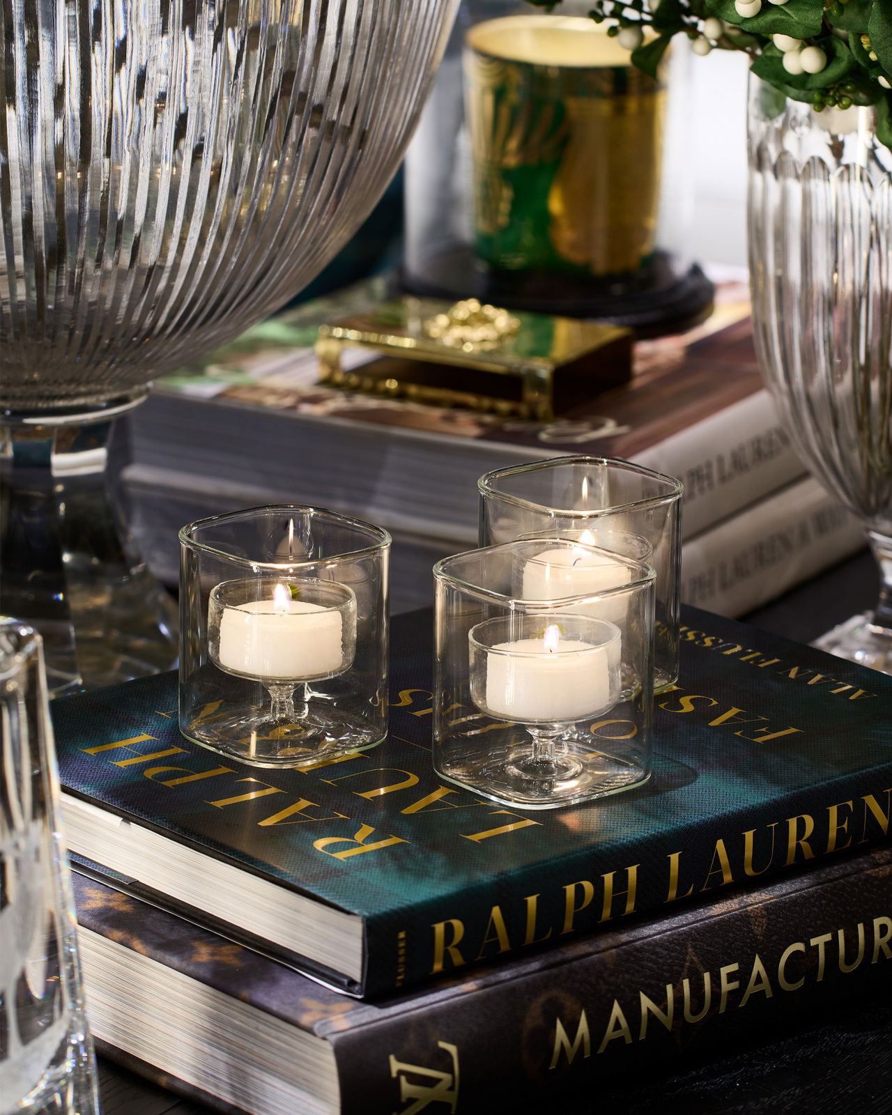 Trinity candle holders, 3-pack