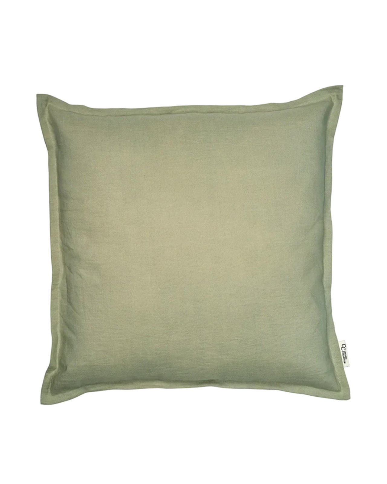 Classic Linen cushion cover green