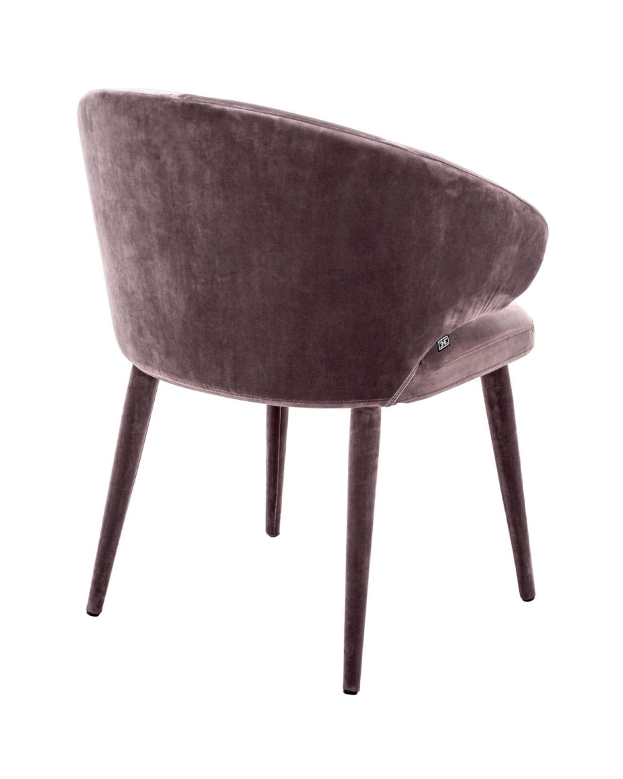 Cardinale Dining Chair Velvet Roche Taupe