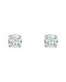 Mini Stud Earrings Light Azore Rhodium