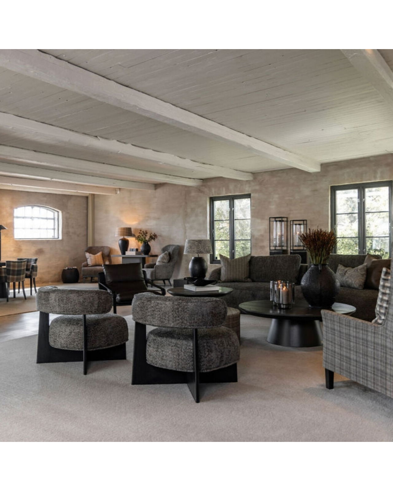 Gordon scales kissenhülle grau