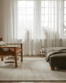 Solid Rug Off-white